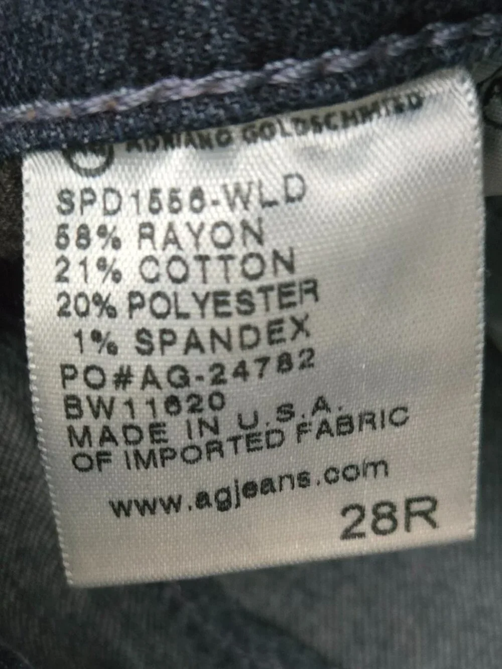 Adriano Goldschmied The High Rise Stevie Ankle Jeans Womens Stretch Denim 28R